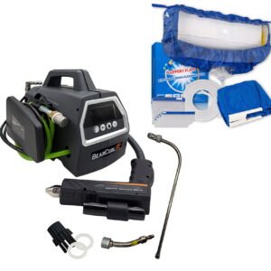 Myjka parowa parownica BearCool PCW-3V z ozonatorem + pokrowiec 100-130 cm