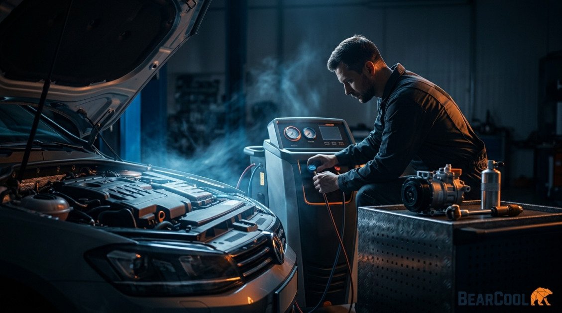 Klimatyzacja samochodowa 2026: Przewodnik po profesjonalnym serwisie i częściach OEM
