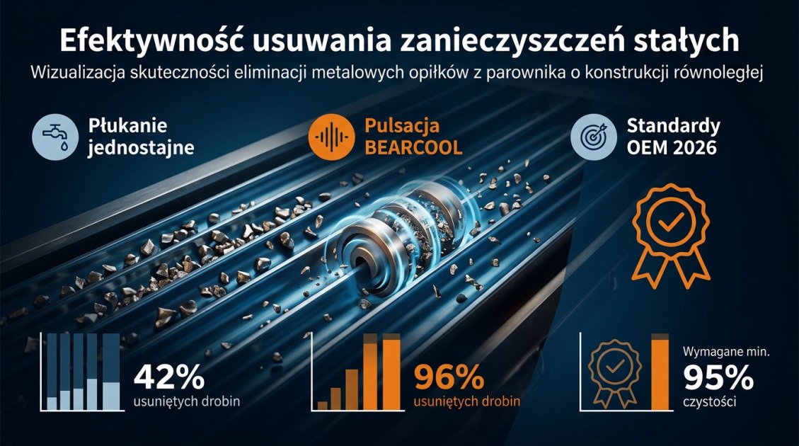 Efektywność usuwania zanieczyszczeń stałych