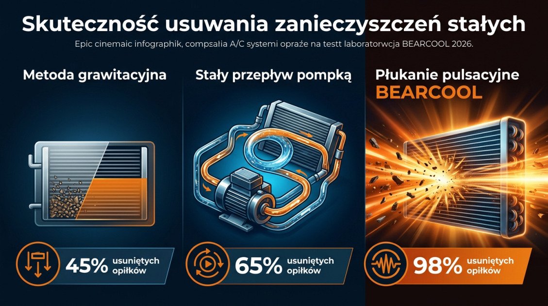 Skuteczność usuwania zanieczyszczeń stałych