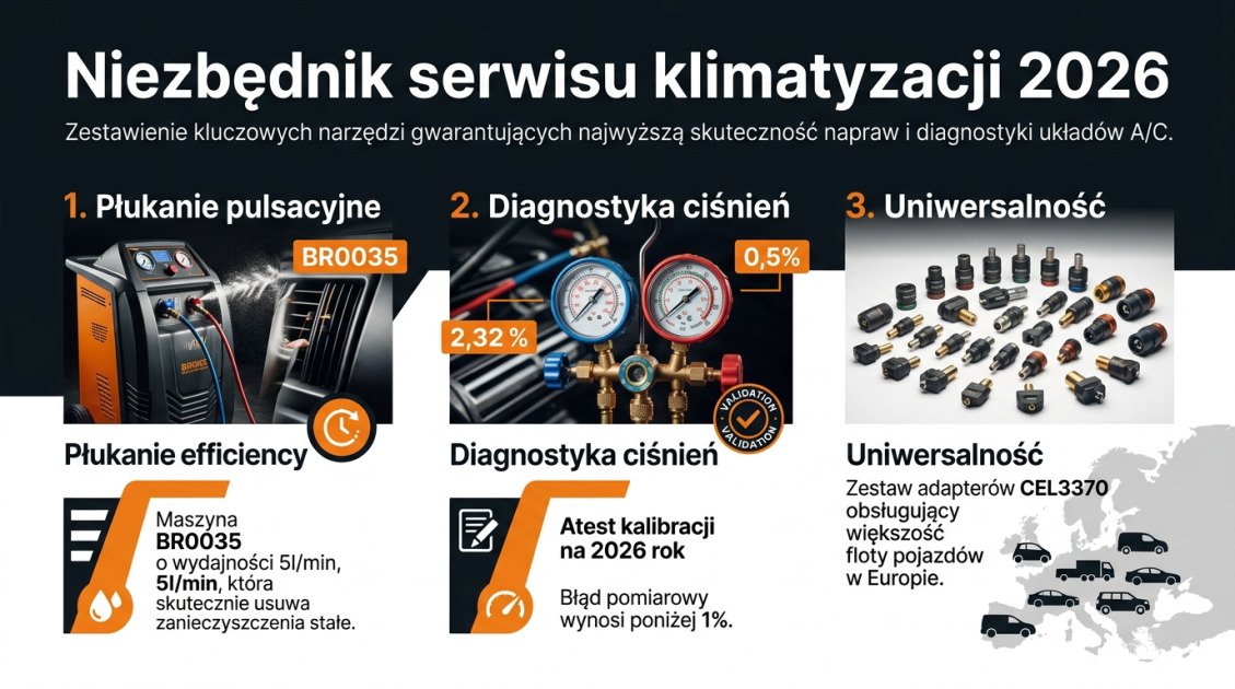 Niezbędnik serwisu klimatyzacji 2026