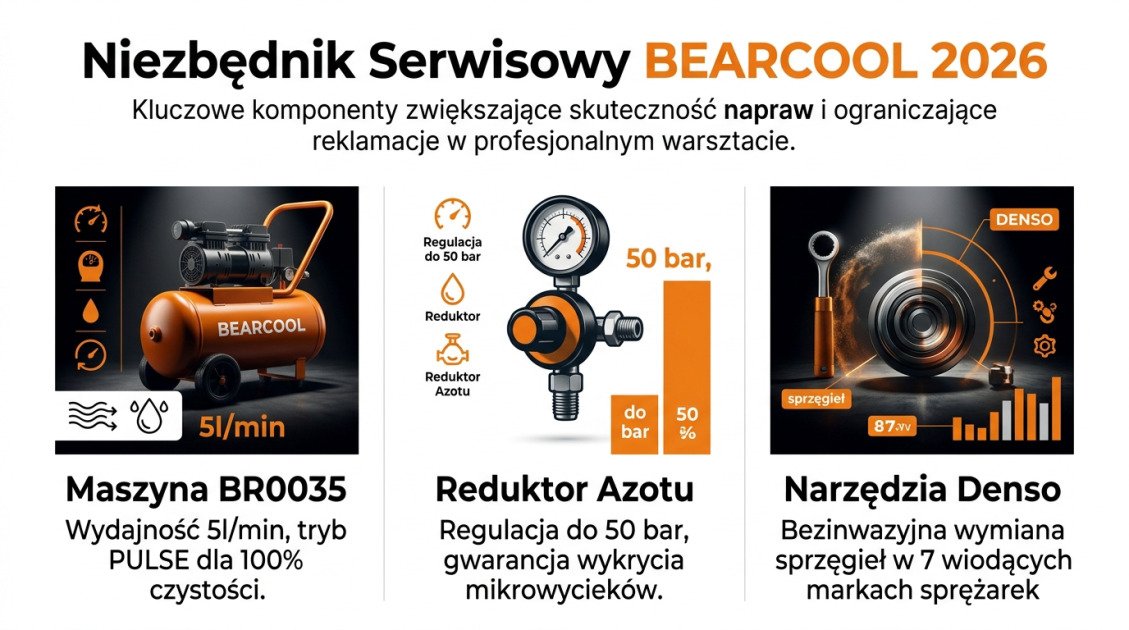 Niezbędnik Serwisowy BEARCOOL 2026