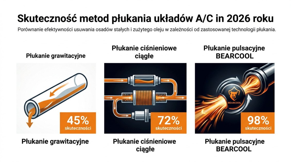 Skuteczność metod płukania układów A/C in 2026 roku